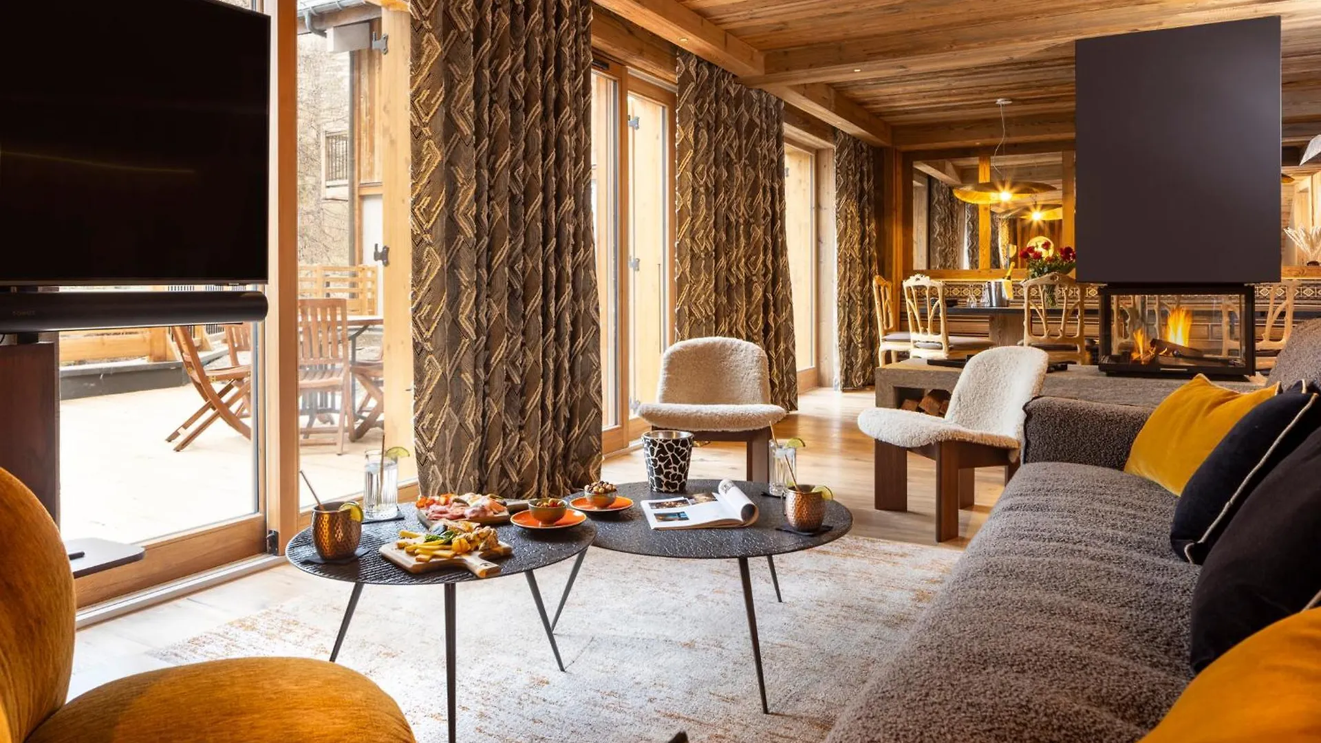 Chalet Prive De Luxe Igloo Avec Piscine Sauna Et Cheminee, 4 Chambres, 200M2 By Hotel Montblanc Val-dʼIsère